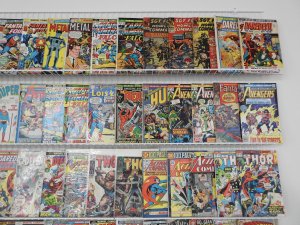 Huge Lot 150+ Silver/Bronze Comics W/ Thor, Daredevil, Iron Man, +More! See desc
