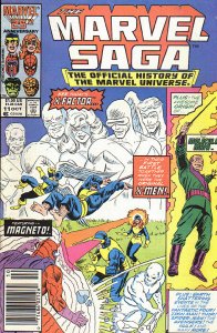 MARVEL SAGA (1985 Series) #11 NEWSSTAND Good Comics Book