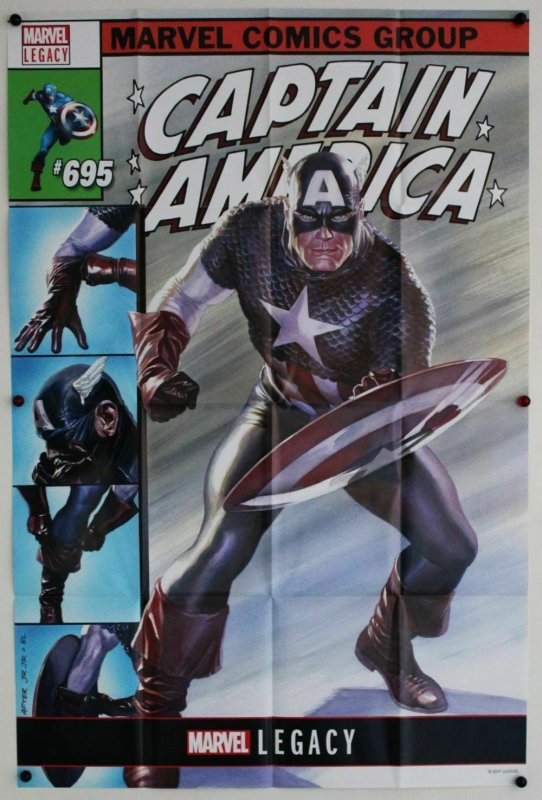 Captain America #695 Lenticular Cvr Folded Promo Poster [P41] (36 x 24) -New!