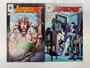 8 VALIANT comic books Rai Future Force Shadow Hawk II Harbinger 21 KM39