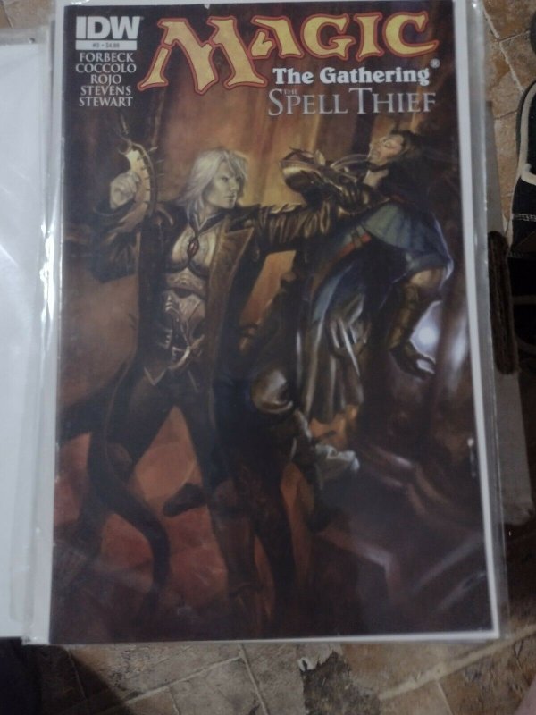 MAGIC THEGATHERING-THE SPELL THIEF  # 3 IDW 2013   NO CARD