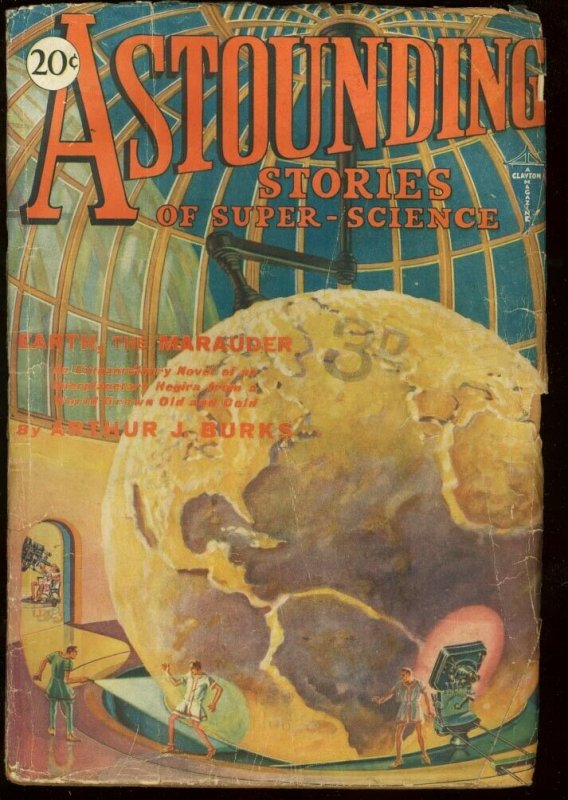 ASTOUNDING STORIES 1930 JUL-CLAYTON PUBS G/VG