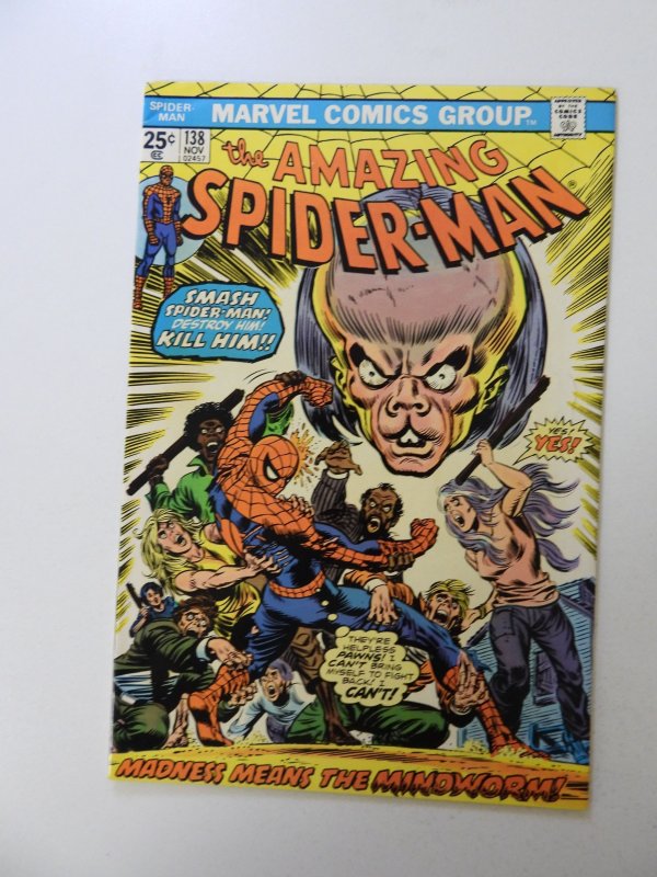 The Amazing Spider-Man #138 (1974) FN/VF condition MVS intact