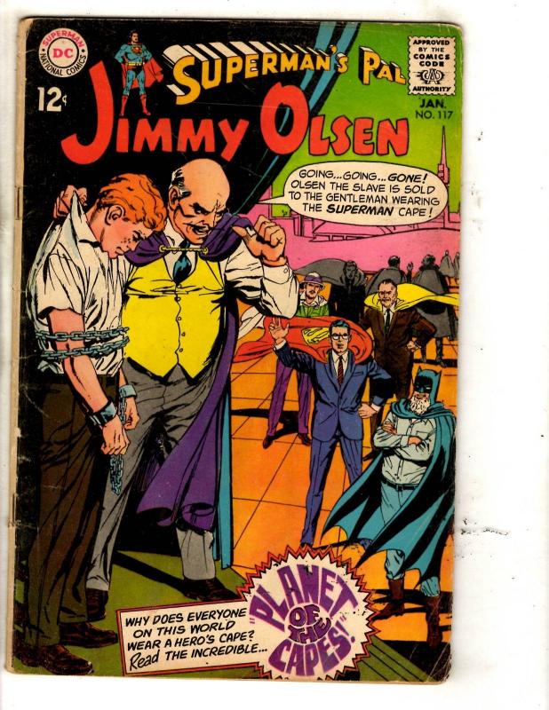 Superman's Pal Jimmy Olsen # 117 VG/FN DC Silver Age Comic Book Batman J321