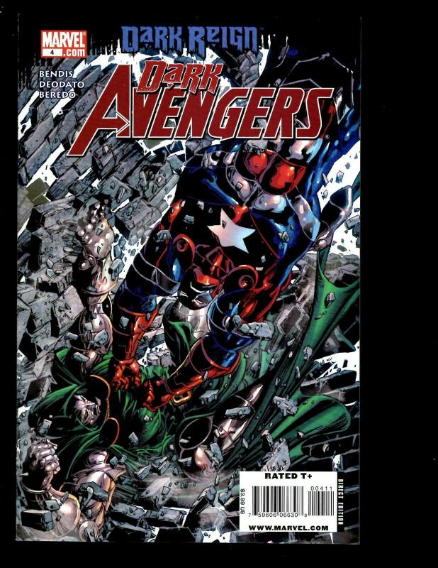 Lot Of 8 Dark Avengers Marvel Comics # 2 3 4 5 6 7 8 9 Dark Reign Utopia SM10