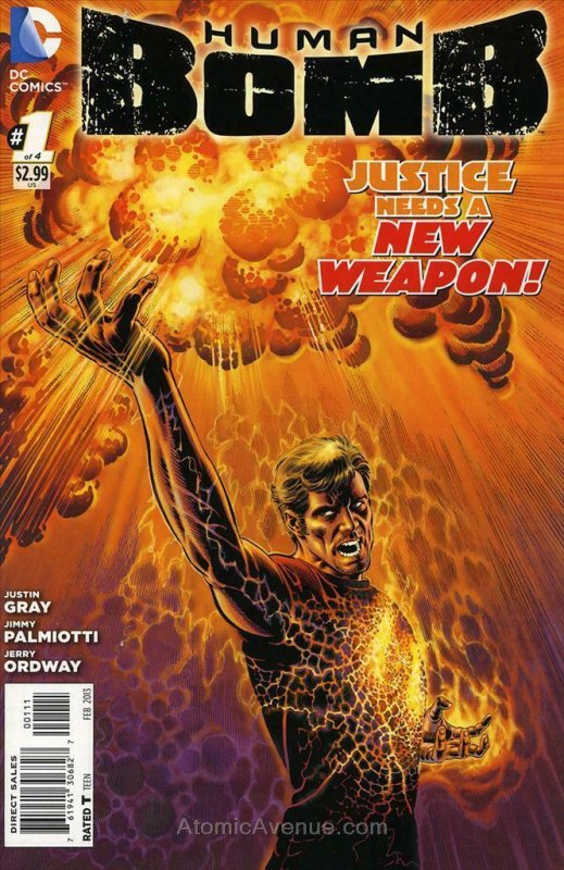 Human Bomb #1 VF/NM; DC | save on shipping - details inside