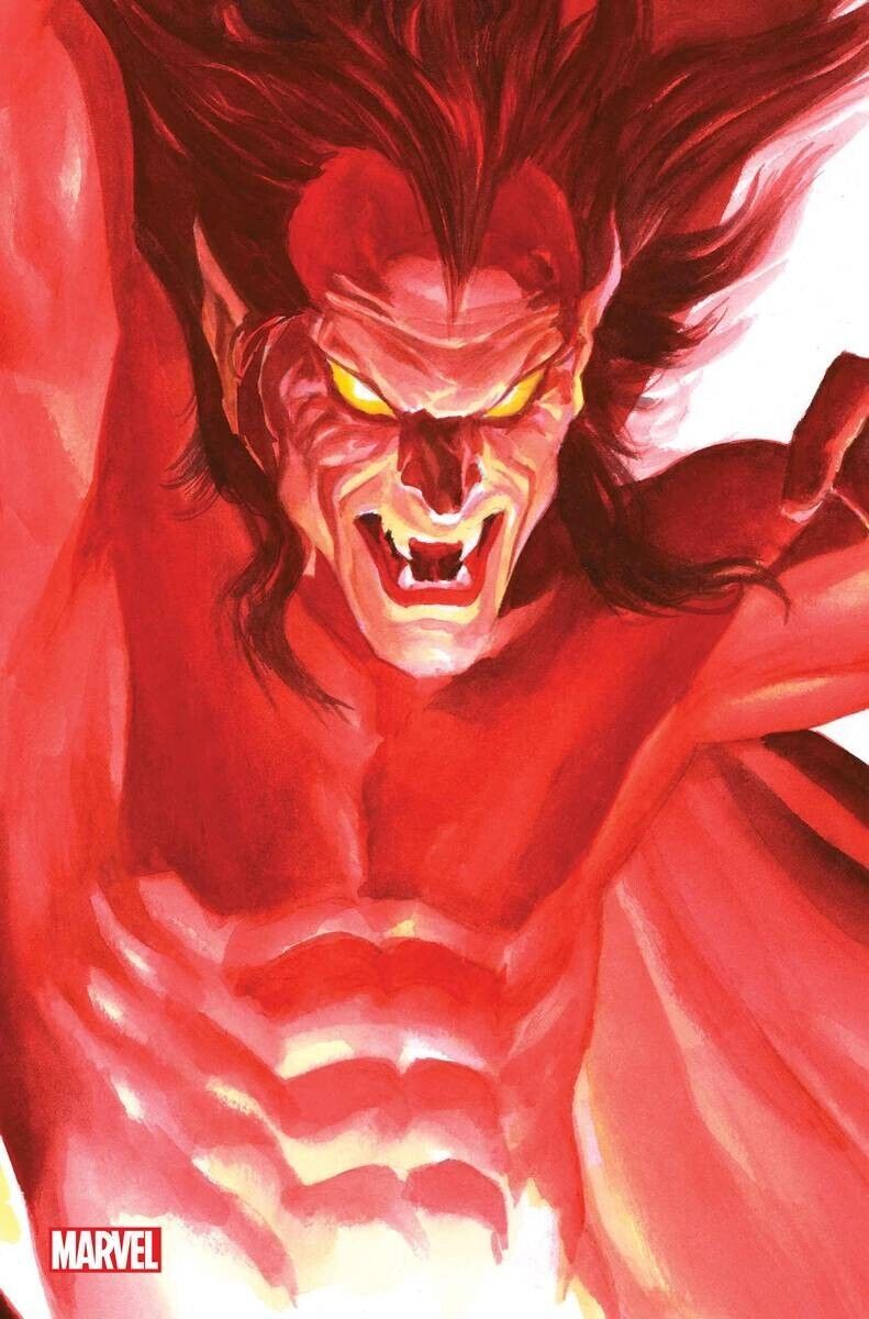 Scarlet Witch #3 Alex Ross Timeless Mephisto Virgin Marvel 2023 Lb01 ...