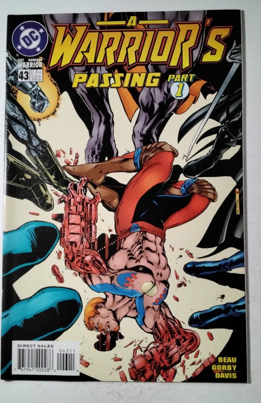Guy Gardner: Warrior #43 (1996) DC Comic Book J749