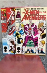 The X-Men vs. The Avengers #1 -4 set all books vf or better