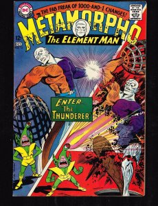 Metamorpho #14 ~~ 1967 Enter the Thunder! ~~ (8.5) WH