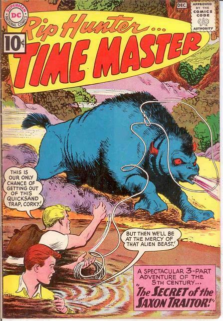 RIP HUNTER TIME MASTER 5 VG   December 1961 COMICS BOOK