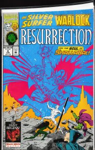 Silver Surfer/Warlock: Resurrection #4 (1993) Warlock