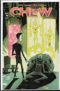 Chew #19 San Diego Comic Con Cover (2011) Chow Chu