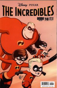 2 Book Lot The Incredibles #10 Cover A and B (2010) New Condition