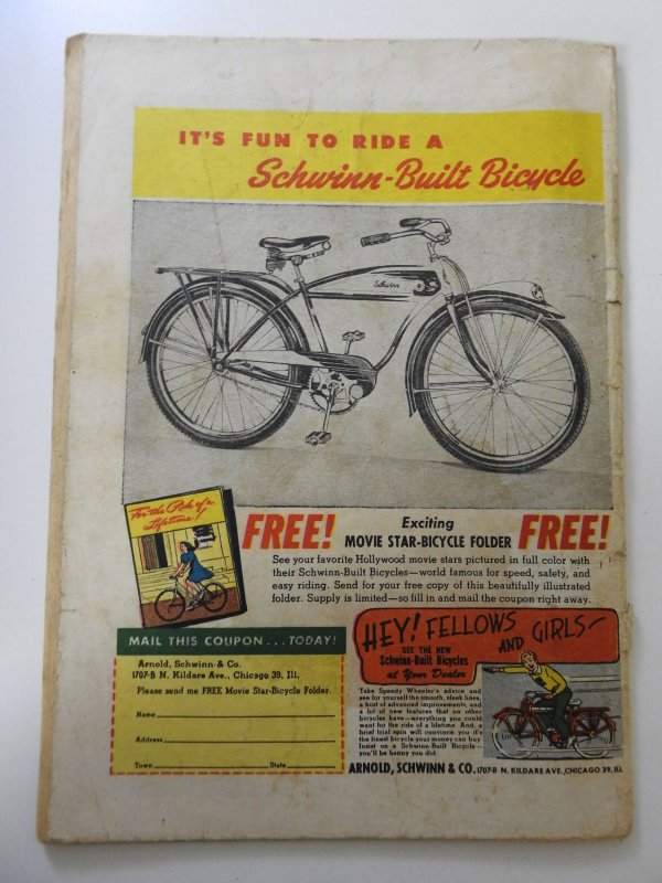 Wonder Woman #19 (1946) GD Condition cover detached