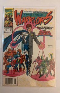 The New Warriors #36 NEWSSTAND EDITION