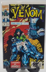 VENOM #2 Pt. 2 of 3 THE MACE Signed by Tom Smith  Marvel (1994) Boarded  