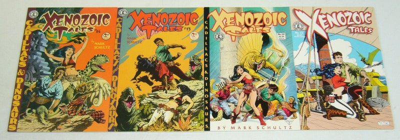 Xenozoic Tales #1-14 VF/NM complete series  1st printings  cadillacs & dinosaurs