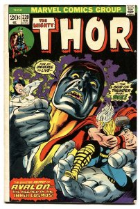 Thor #220 1974-  Avalon Secret- Bronze Age- comic book
