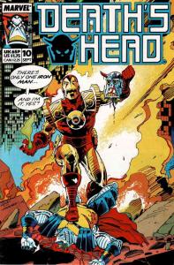Death's Head #10 FN ; Marvel UK | Iron Man Last Issue