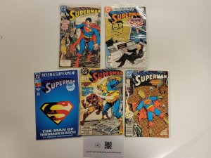 5 Superman DC Comic Books #2 10 26 27 78 58 TJ18