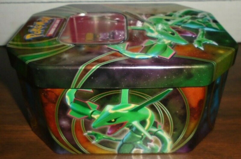 Pokemon EX Rayquaza Fall Beyond The Ordinary Collector Tin 2015