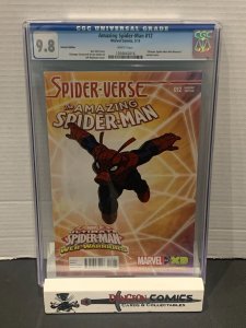 Amazing Spider-Man Vol 3 # 12 Web Warriors 1:10 Variant CGC 9.8 2015 [GC39]
