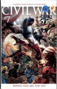 Civil War #7 Turner Cover (2007) Iron Man [Key Issue]