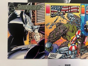 5 Image Comics Super Patriot #2 3 + Shadowhawk II # 1 3 + Black Flac #1 66 JS30