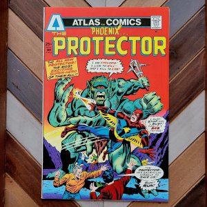 PHOENIX #4 NM (Atlas 1975) HIGH GRADE | Feat. THE PROTECTOR, Al Milgrom Cover