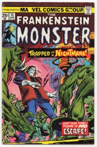 The Frankenstein Monster #15 (1975) Frankenstein Monster