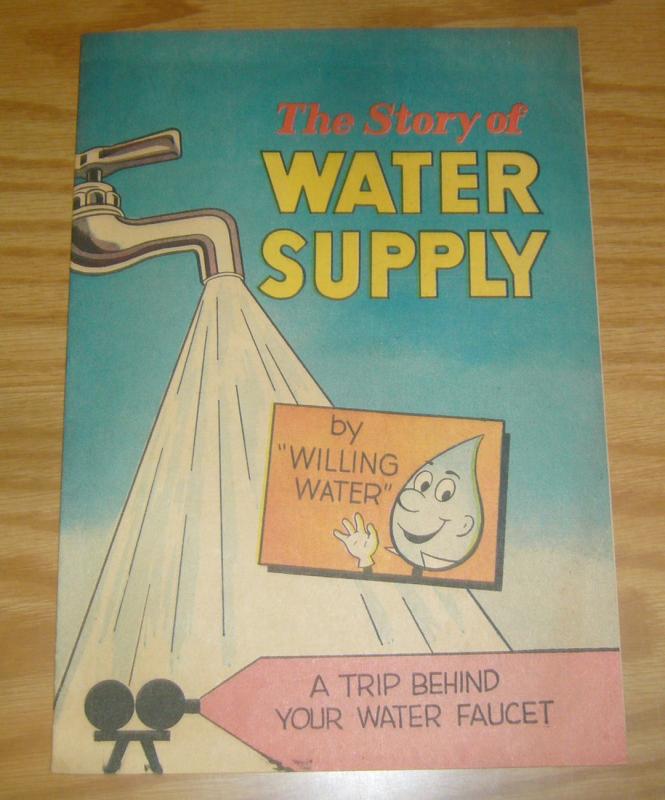 the Story of Water Supply #1 VF american water works association 1969 education 