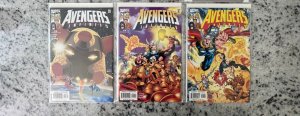 5 Avengers Marvel Comic Books Infinity # 1 2 3 4 + Log # 1 12 J826