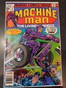 MACHINE MAN #2 F/F+ BRONZE AGE CLASSIC