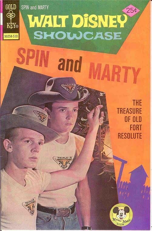 WALT DISNEY SHOWCASE 32 VF-NM SPIN & MARTY COMICS BOOK