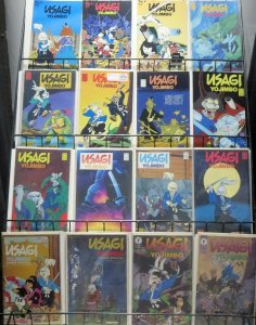 USAGI YOJIMBO COLLECTION! 26 issues- Fantagraphics, Dark Horse, TMNT x-over