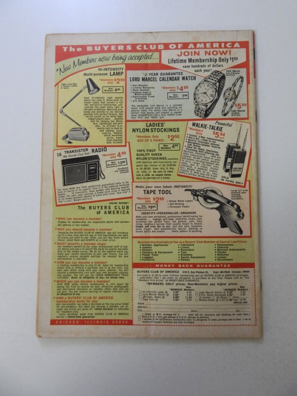 The Man From U.N.C.L.E. #13 (1967) VG+ condition subscription crease