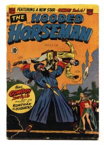 HOODED HORSEMAN #27 1952-KONCHAK COSSACK-COWBOY SAHIB G/VG