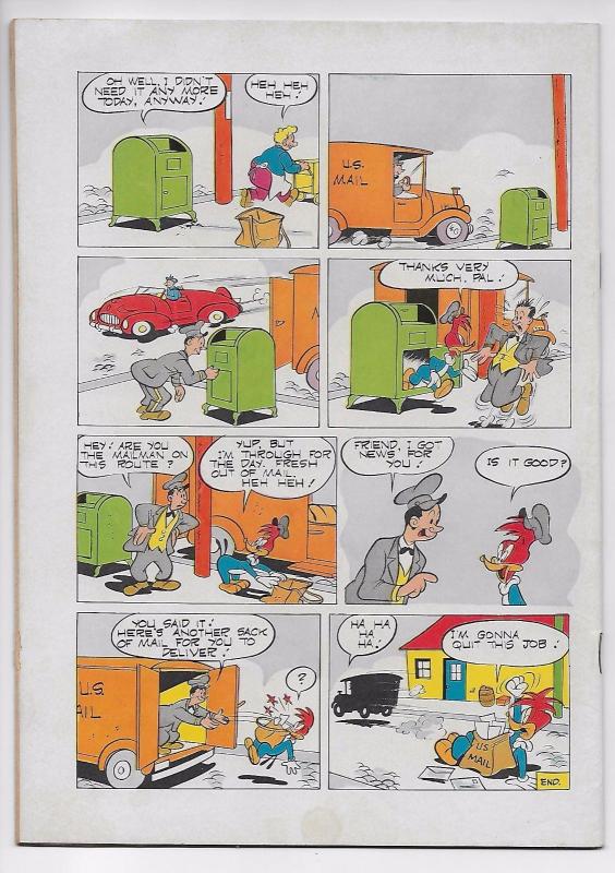 Woody Woodpecker #416 - Warner Bros Golden Age Classic (Dell, 1952) - FN+