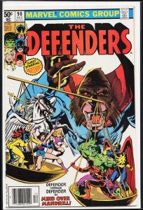 The Defenders #90 Newsstand Edition (1980) The Defenders