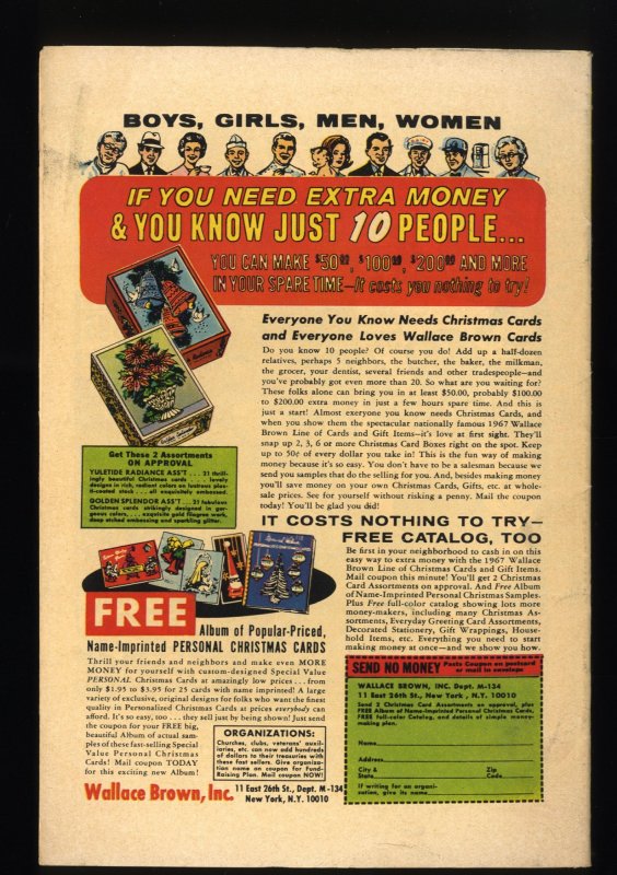 X-Men #36 FN+ 6.5 1st Appearance Merkano! Stan Lee! Jack Kirby!