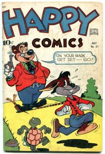 Happy Comics #31 1949 Frazetta- Golden Age Funny Animals VG