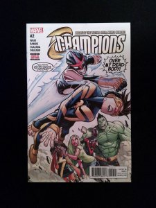Champions #2 (2ND SERIES) MARVEL Comics 2016 VF+