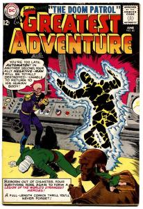MY GREATEST ADVENTURE #80 1963-1st DOOM PATROL-RARE DC KEY ISSUE-