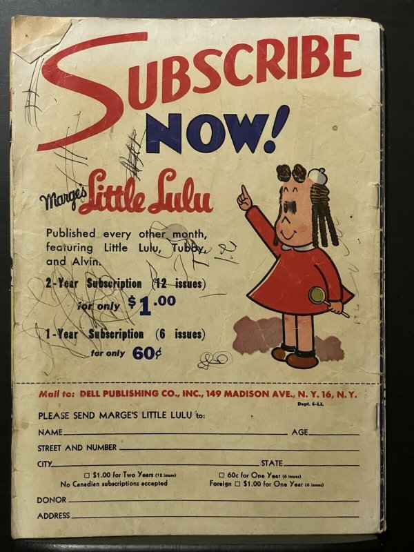 Marge's Little Lulu #4 (1948 Dell) Golden Age