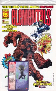 Elementals (Vol. 3) #1A (with card) VF/NM ; COMICO | Chrysalis Animal Agility