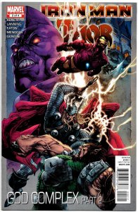 IRON MAN / THOR #1 - #4 (2011) 9.0 VF/NM  • 4-Issue Mini-Series God Complex