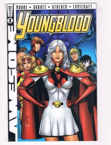 Youngblood #1E VF/NM Awesome Comics Variant Comic Book Moore Feb 1998 DE43 TW14