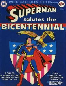 Superman salutes the Bicentennial
