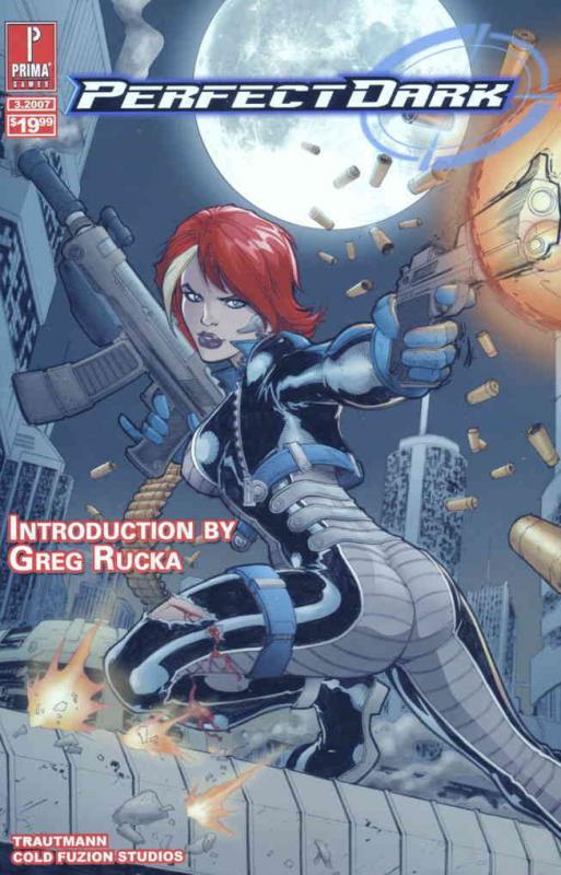 Perfect Dark TPB FN based on video game GREG RUCKA